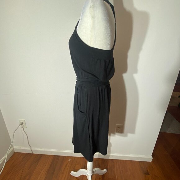 Athleta Women's Black Spaghetti Strap Dress - Size XS - Picture 4 of 8